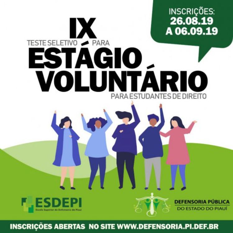 Fonte: Defensoria Pública do Estado do Piauí