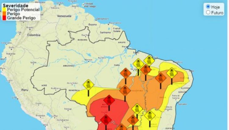 Com Informações: Cidade Verde/INMET 