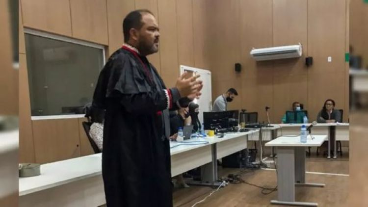 Julgamento do Tribunal do Júri em Parnaíba, Piauí — Foto: Divulgação/MP-PI