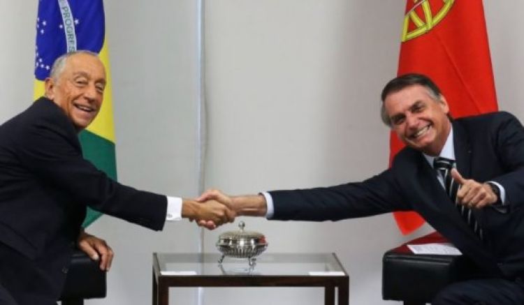 Rebelo e Bolsonaro em 2019. Foto: Antonio Cruz/Agencia Brasil