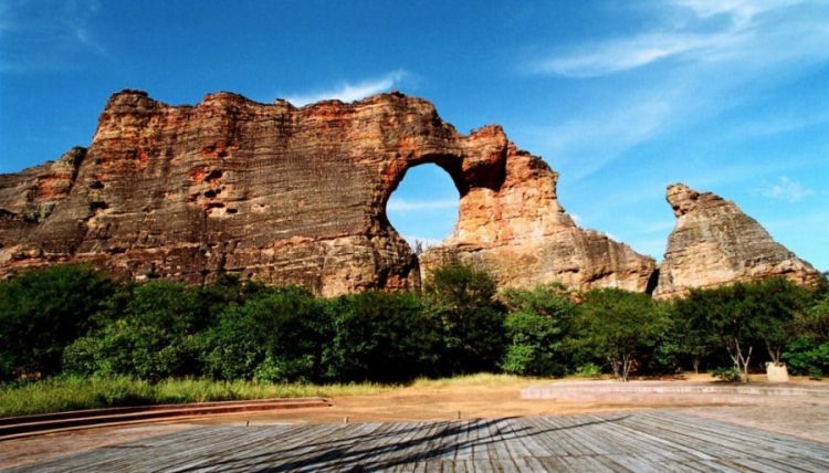 Serra da Capivara. Foto via