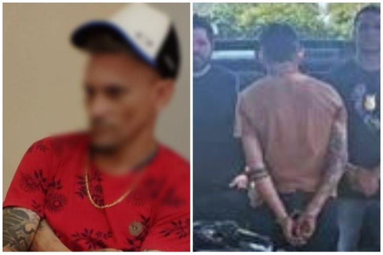 Polícia Civil prende em Araripina (PE) homem investigado por feminicídio no Piauí — Foto: Polícia Civil