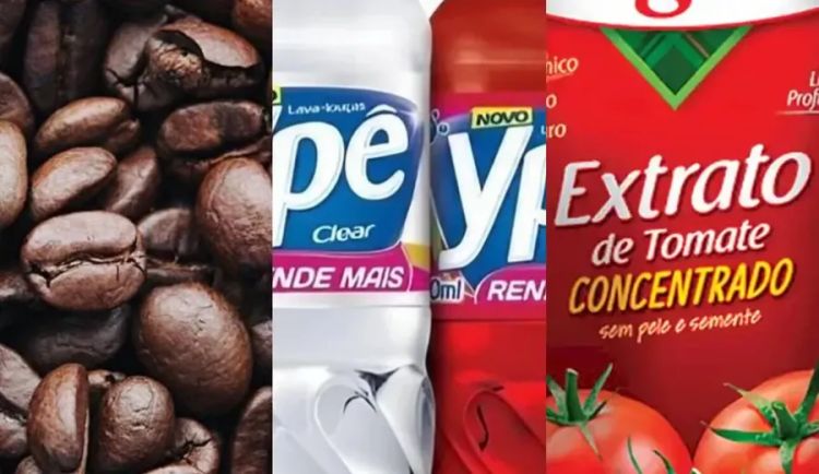 Foto: Produtos recolhidos nos últimos meses 