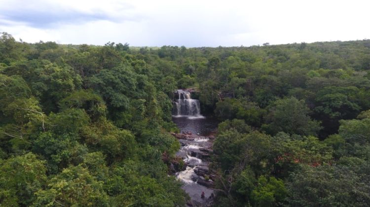 Cachoeira do Xixá, em Batalha - Foto: Reproduções 