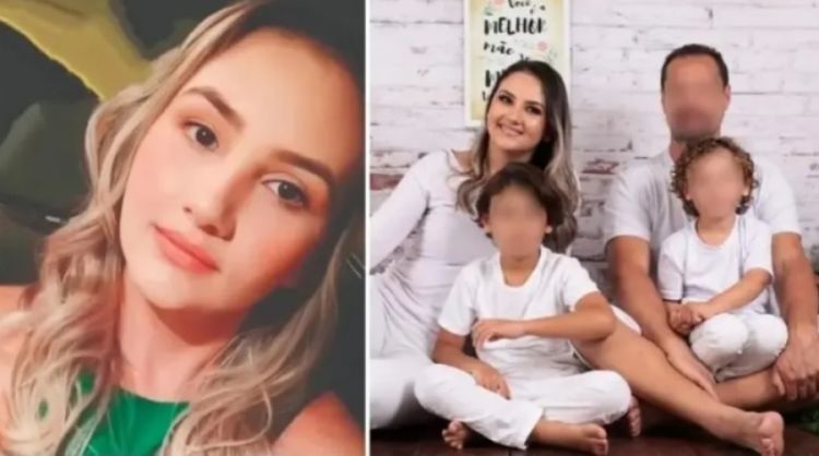 Débora é casada e mãe de dois filhos. Foto: divulgação