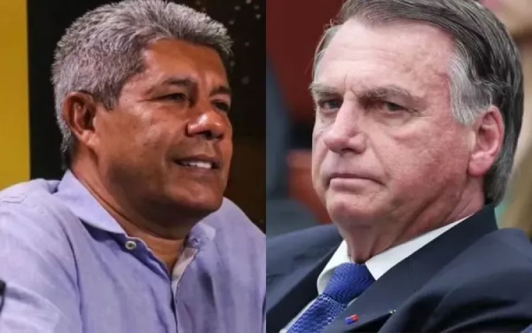 Jerônimo Rodrigues e Jair Bolsonaro — Foto: Divulgação 