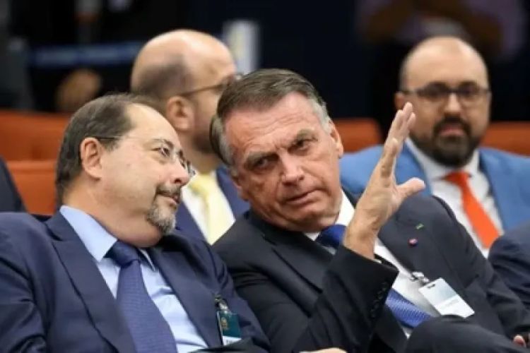 Bolsonaro com o advogado Celso Vilardi | Gustavo Moreno/STF