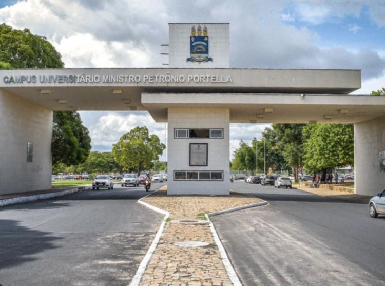 Entrada do Campus Ministro Petrônio Portella (CMPP). Foto: UFPI