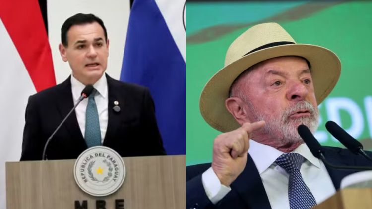 Ministro das Relações Exteriores do Paraguai, Rubén Ramírez Lezcano e presidente Lula