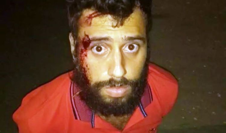 Fotos da prisão do suspeito em Chaval-CE